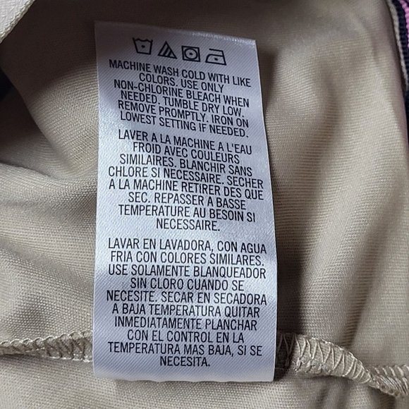 NWT‎ NAUTICA Girls School Uniform Khaki Skort Skirt Scooter Size 16 Regular - Picture 12 of 12